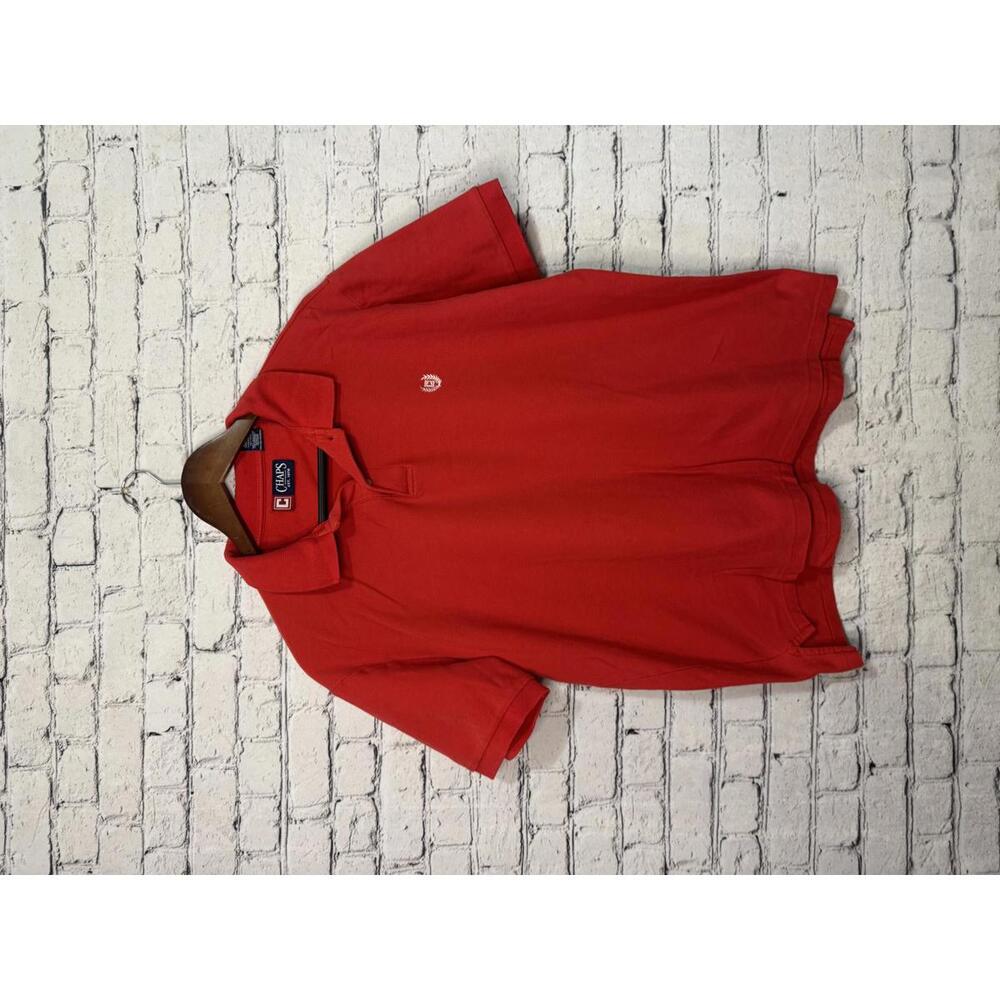 Chaps Red Polo Shirt‎ Men's Large